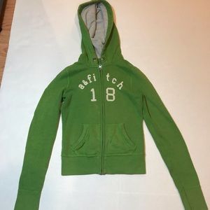 Abercrombie Kids zip up hoodie size small